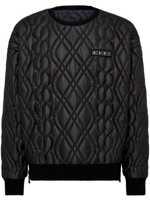 DSQUARED2 diamond-quilt jumper Men