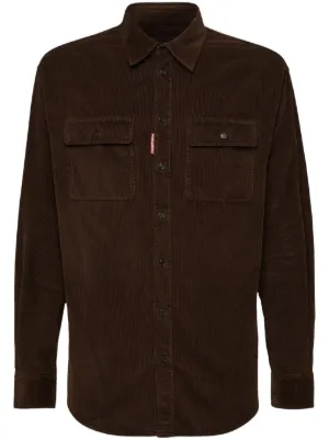 DSQUARED2 Fashion Western Shirt | Black | FARFETCH HK