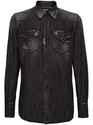 ディースクエアード⭐︎デザインシャツ Dsquared2（ディースクエアード）メンズ シャツ - FARFETCH