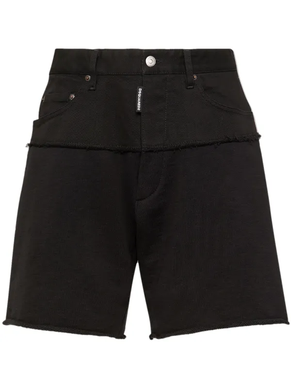 DSQUARED2 Shorts Denim Nero FARFETCH IT