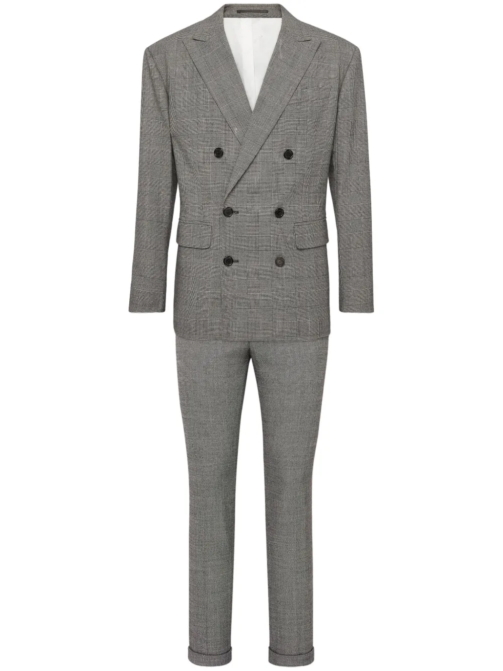 Dsquared2 Double-breasted Suit In Grey