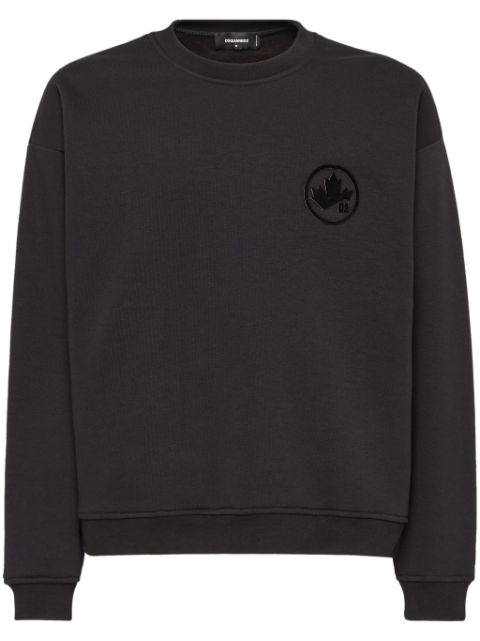 DSQUARED2 logo-print cotton sweatshirt Men