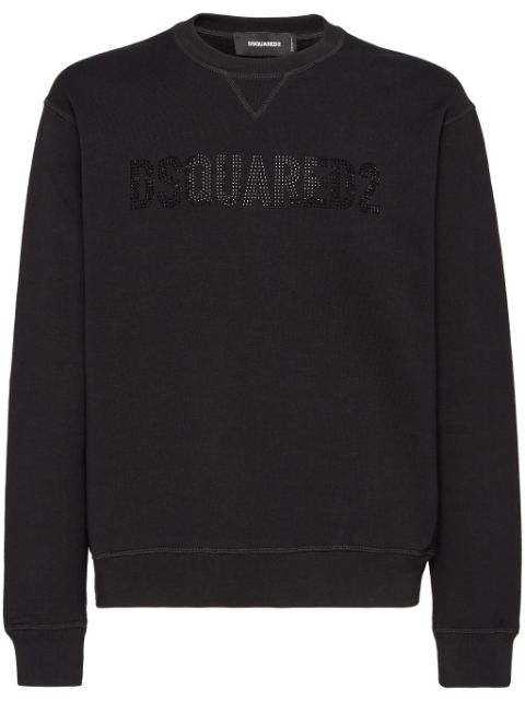 DSQUARED2 logo-print cotton sweatshirt Men