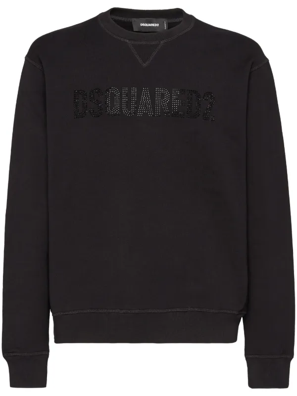 DSQUARED2 ロゴ スウェットシャツ | ブラック | FARFETCH JP