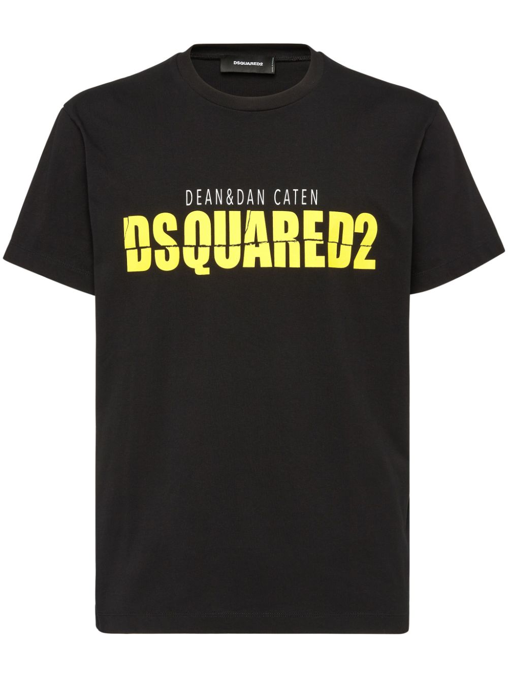 Dsquared2 T-shirt Mit Logo-print In Schwarz