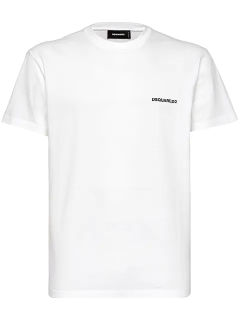 DSQUARED2 t-shirt en coton à imprimé graphique
