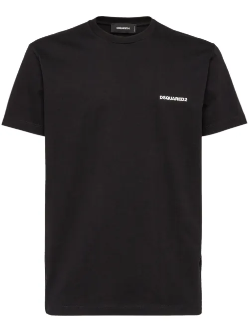 T-shirt en coton à imprimé graphique - DSQUARED2 - Modalova