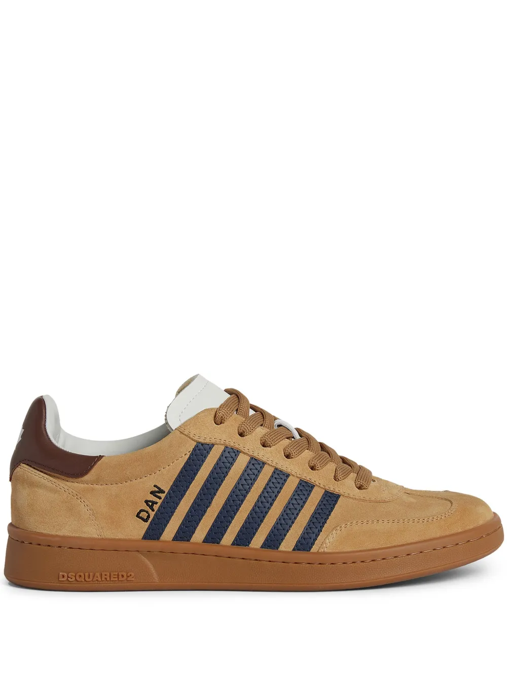 DSQUARED2 Boxer low-top sneakers Brown