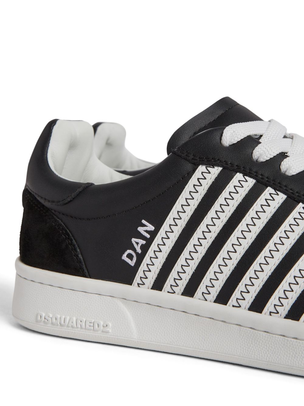 DSQUARED2 Boxer low-top sneakers Black