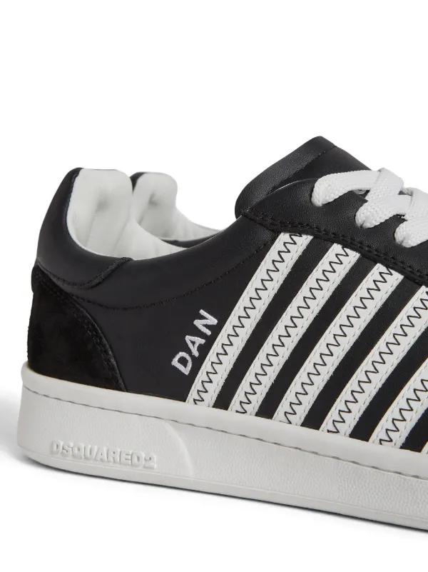 DSQUARED2 Boxer low-top Sneakers | Black | FARFETCH BH