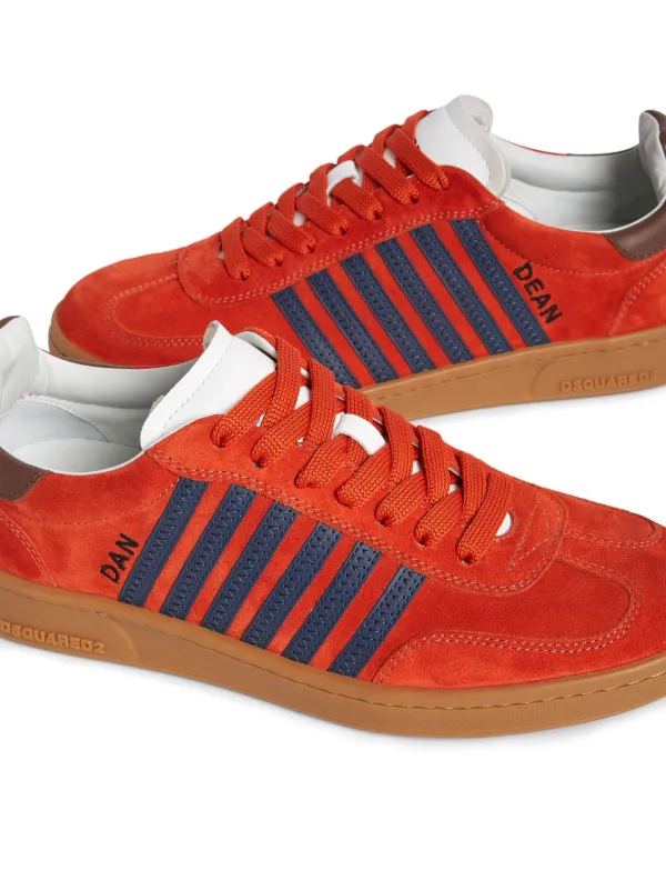 【送料&関税込】Dsquared2 Boxer Low-top Sneakers DSQUARED2 Boxer low-top Sneakers | Red | FARFETCH