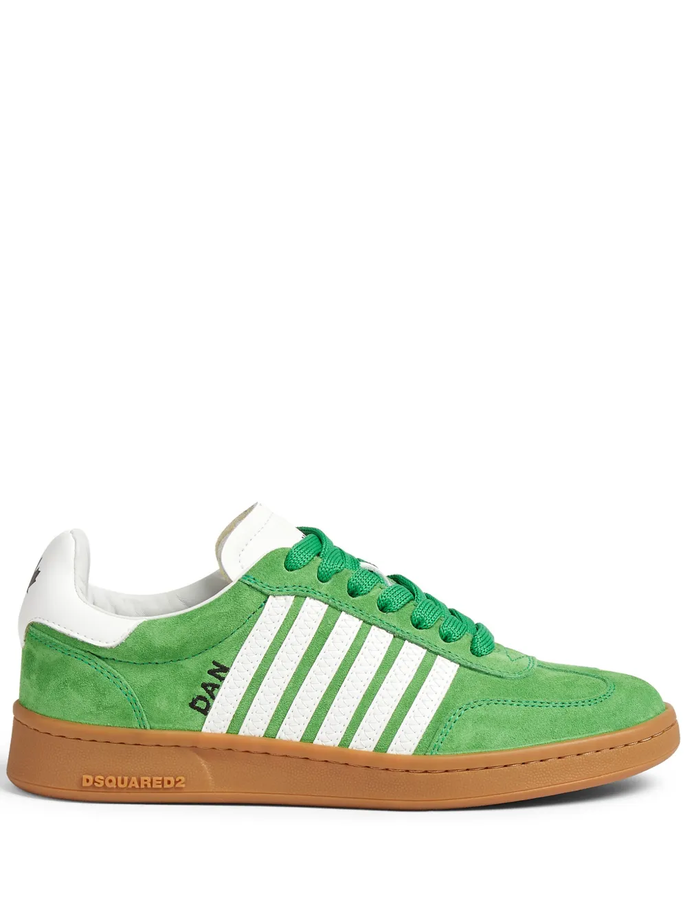 DSQUARED2 Boxer low-top sneakers Green