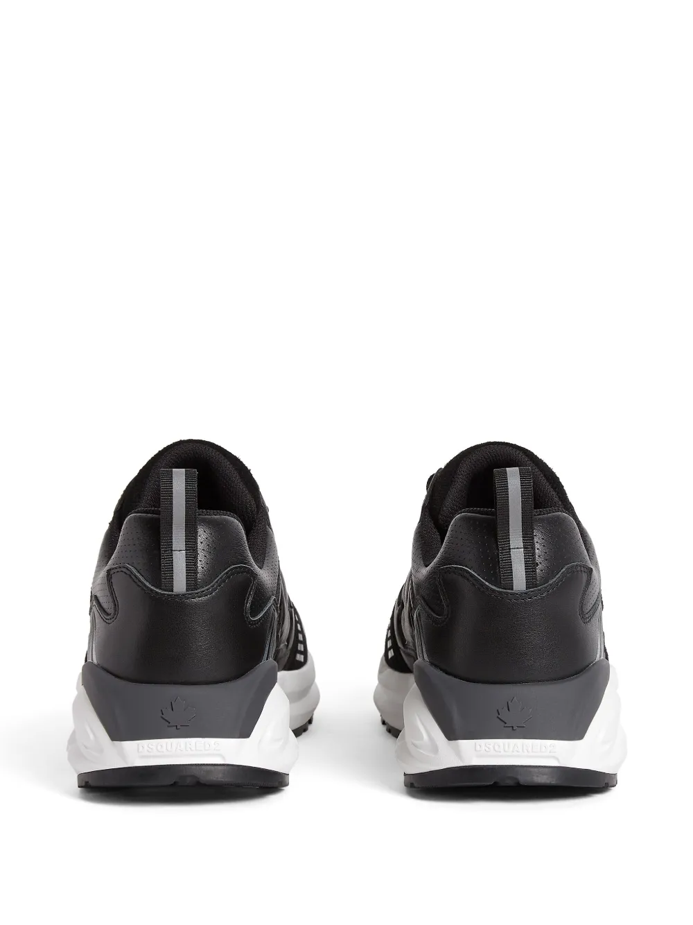 DSQUARED2 panelled low-top sneakers Black