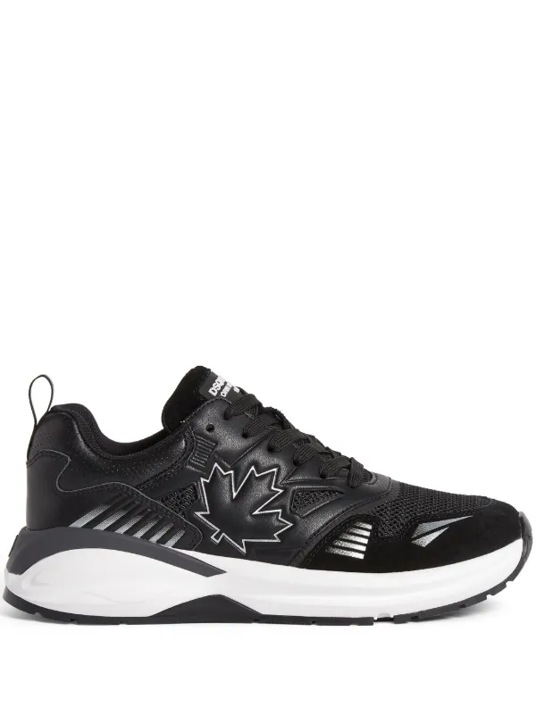 【D SQUARED2】Panelled Low-Top Sneakers DSQUARED2 Panelled low-top Sneakers | White | FARFETCH