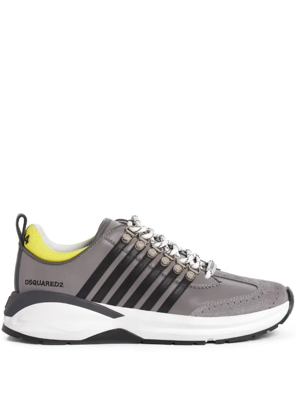 DSQUARED2 Original Legend Panelled Sneakers Grey