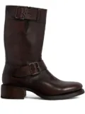 DSQUARED2 Harley leather boots - Brown