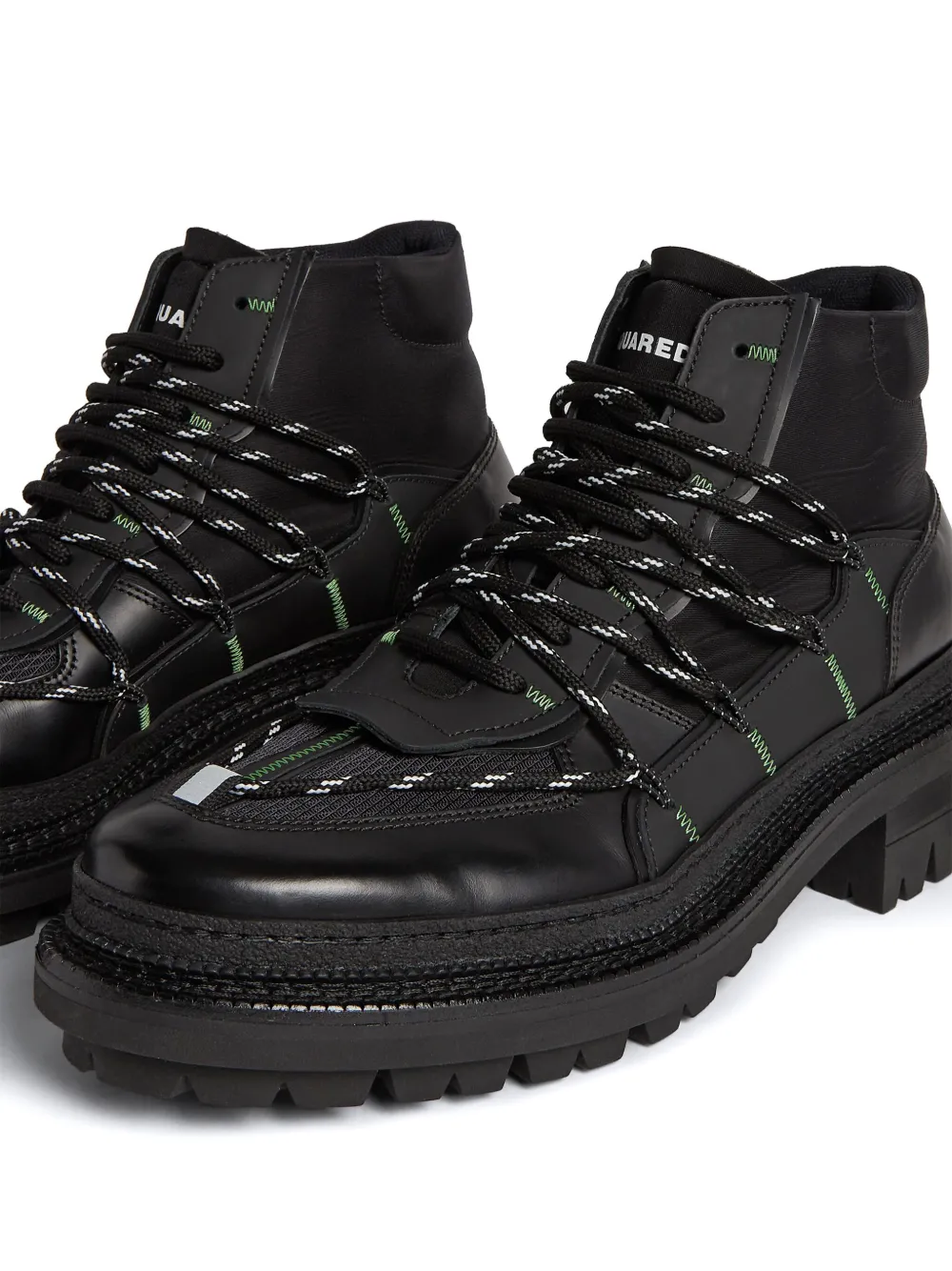 Disqued DSQUARED2 panelled-design leather boots Men
