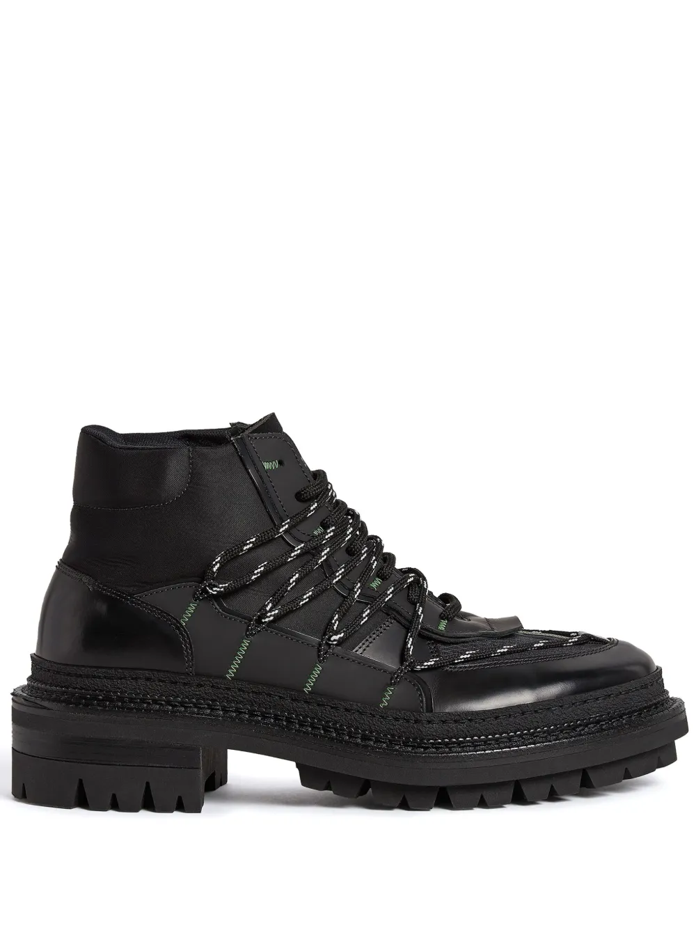 Disqued DSQUARED2 panelled-design leather boots Men