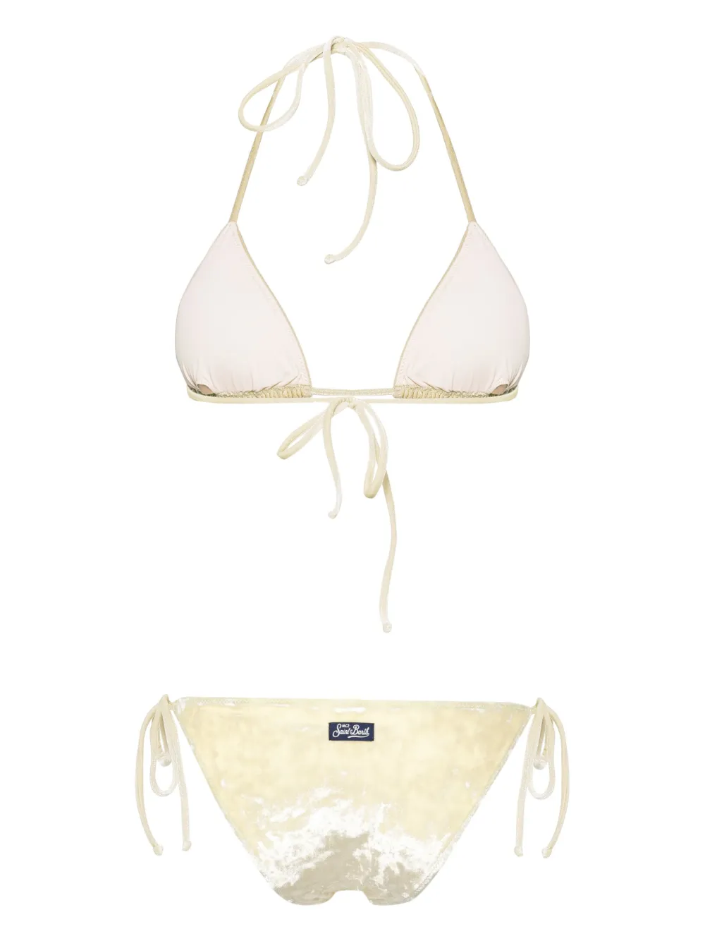 MC2 Saint Barth Virgo velvet bikini - Geel