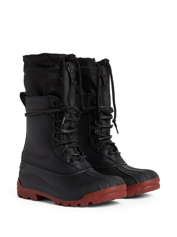 DSQUARED2 layered-design Boots | Black | FARFETCH IN