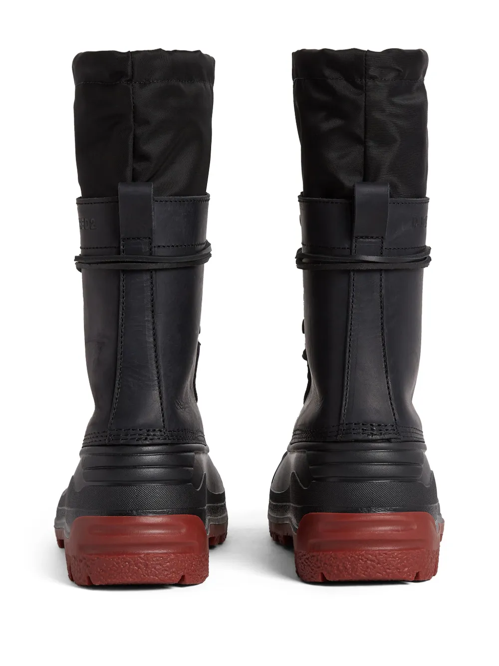DSQUARED2 layered-design boots Black