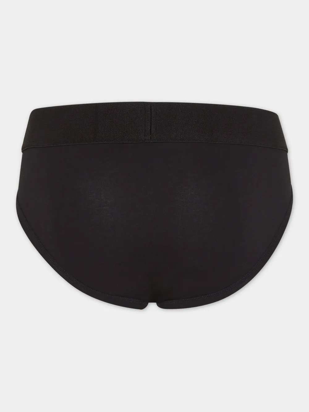 Dsquared2 Logo-waistband Briefs In Black