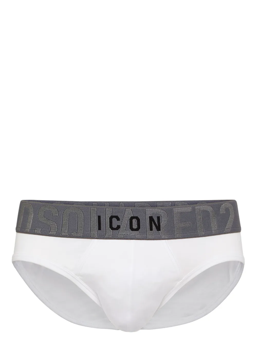 DSQUARED2 Slip mit Logo-Bund | Weiß | Image 1