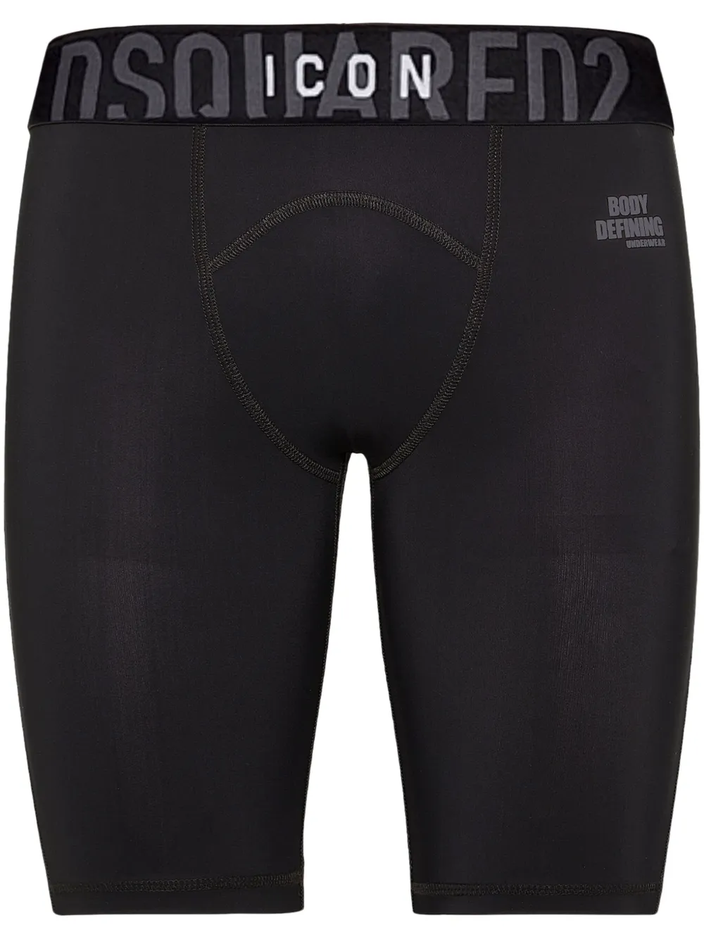DSQUARED2 Icon elasticated-waist shorts | Black | Image 1