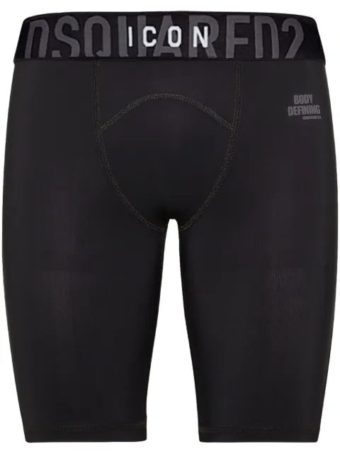 DSQUARED2 Shorts Icon con vita elasticizzata