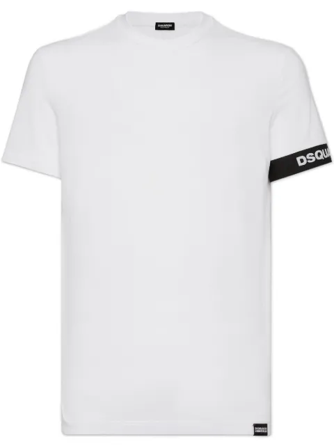 DSQUARED2 logo-print cotton T-shirt