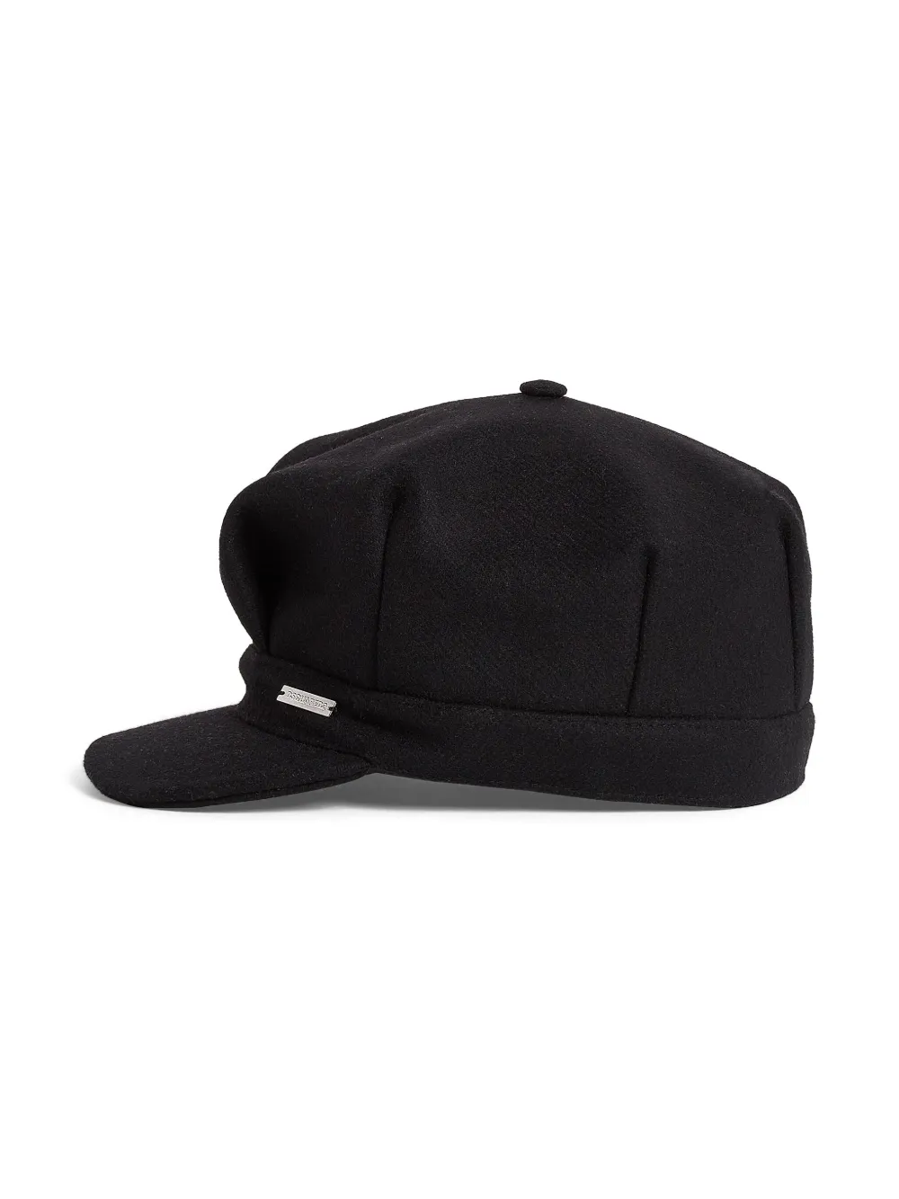 DSQUARED2 Baret met logoplakkaat - Zwart