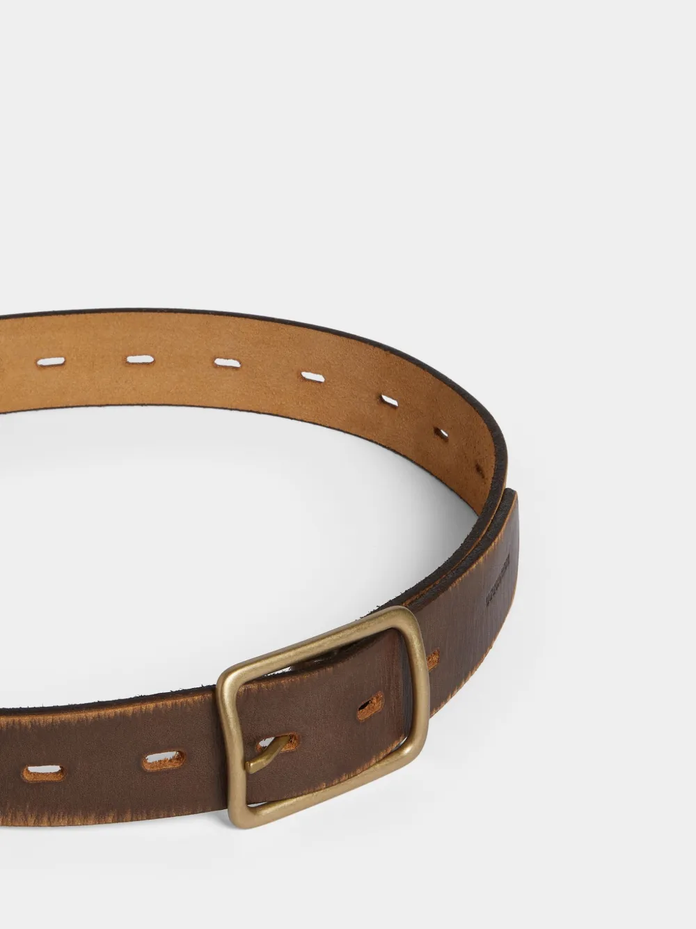Dsquared2 Leather Belt In Brown