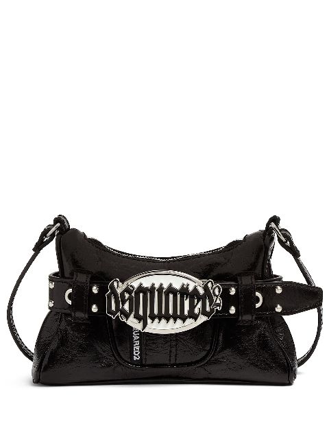 DSQUARED2 Gothic leather shoulder bag Women