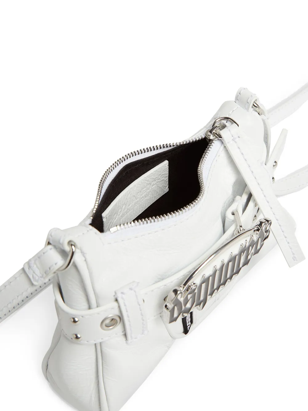 Cheap DSQUARED2 Gothic leather shoulder bag Women