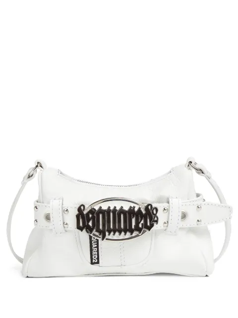DSQUARED2 Gothic leather shoulder bag Women