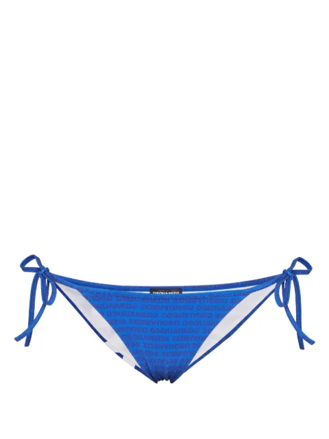 DSQUARED2 logo-print bikini bottoms Women
