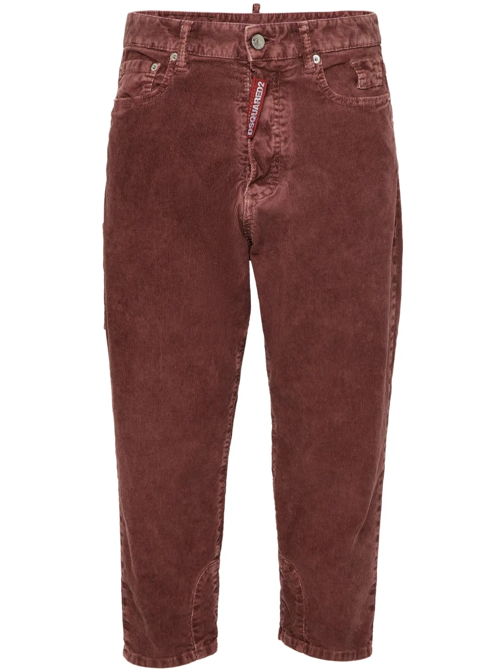 Red cropped jeggings cheap