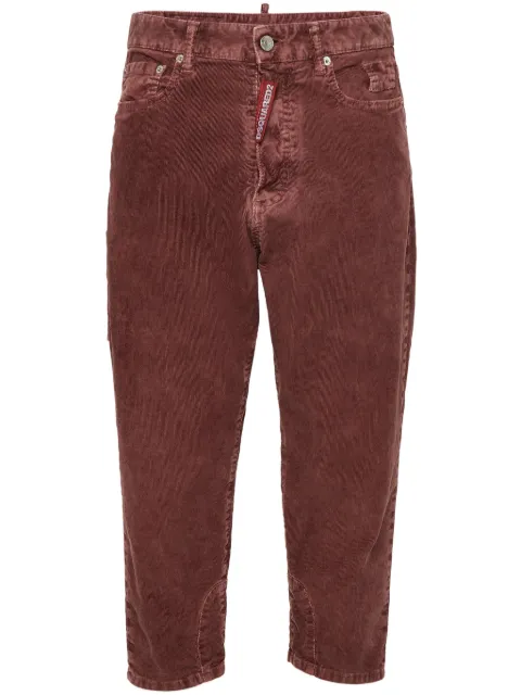 DSQUARED2 corduroy cropped jeans