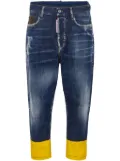 DSQUARED2 stonewashed slim-cut jeans - Blue