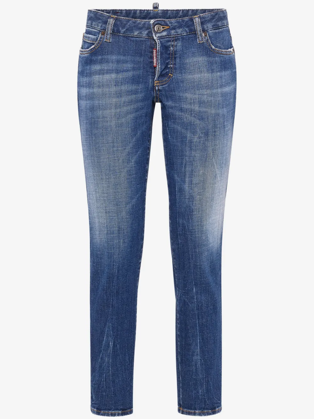 DSQUARED2 露踝紧身牛仔裤 | 蓝色 | Image 1