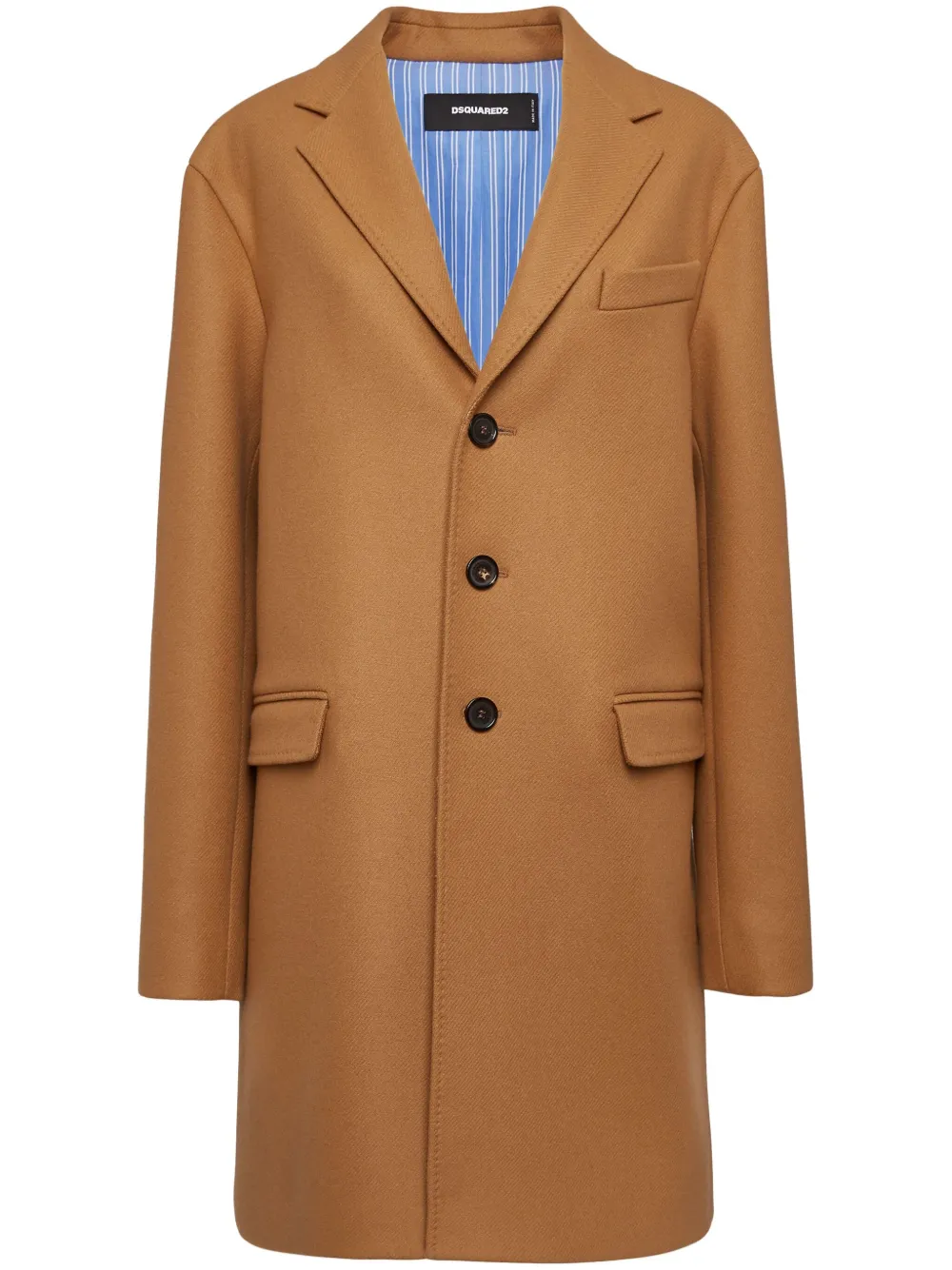 DSQUARED2 Casaco com abotoamento simples | Marrom | Image 1