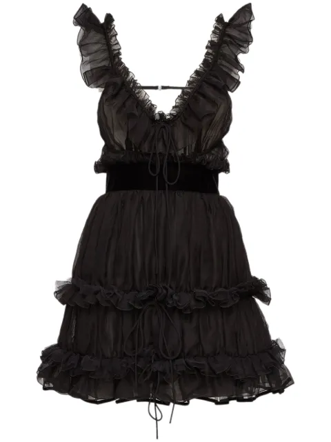 DSQUARED2 ruffled mini dress S75CV0854DTN005 - 0