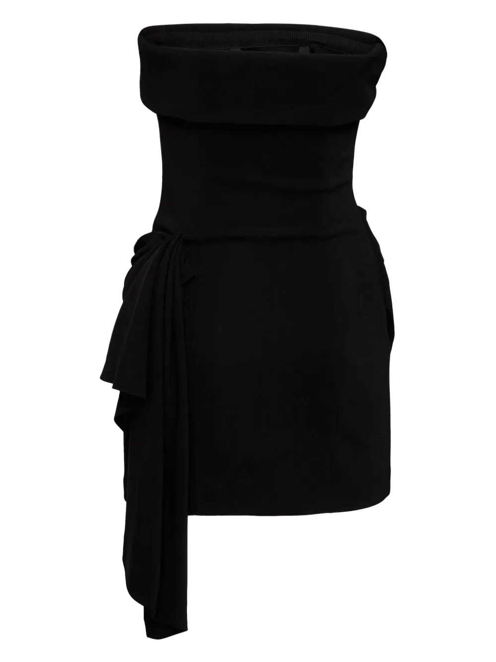 DSQUARED2 strapless mini dress - Zwart