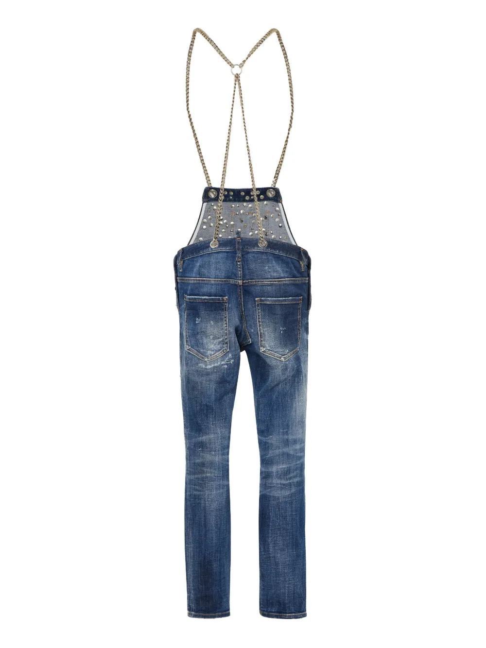 DSQUARED2 Mick jumpsuit - Blauw