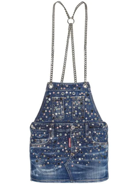 DSQUARED2 denim mini dress S75FP0169S30342 - 0