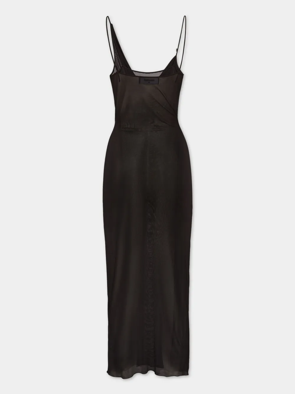 Shop Dsquared2 See-through Dress In Black