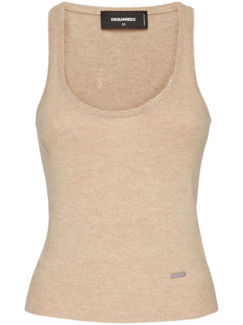 DSQUARED2 sleeveless knit top Women