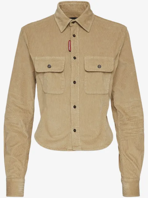 DSQUARED2 camisa de pana