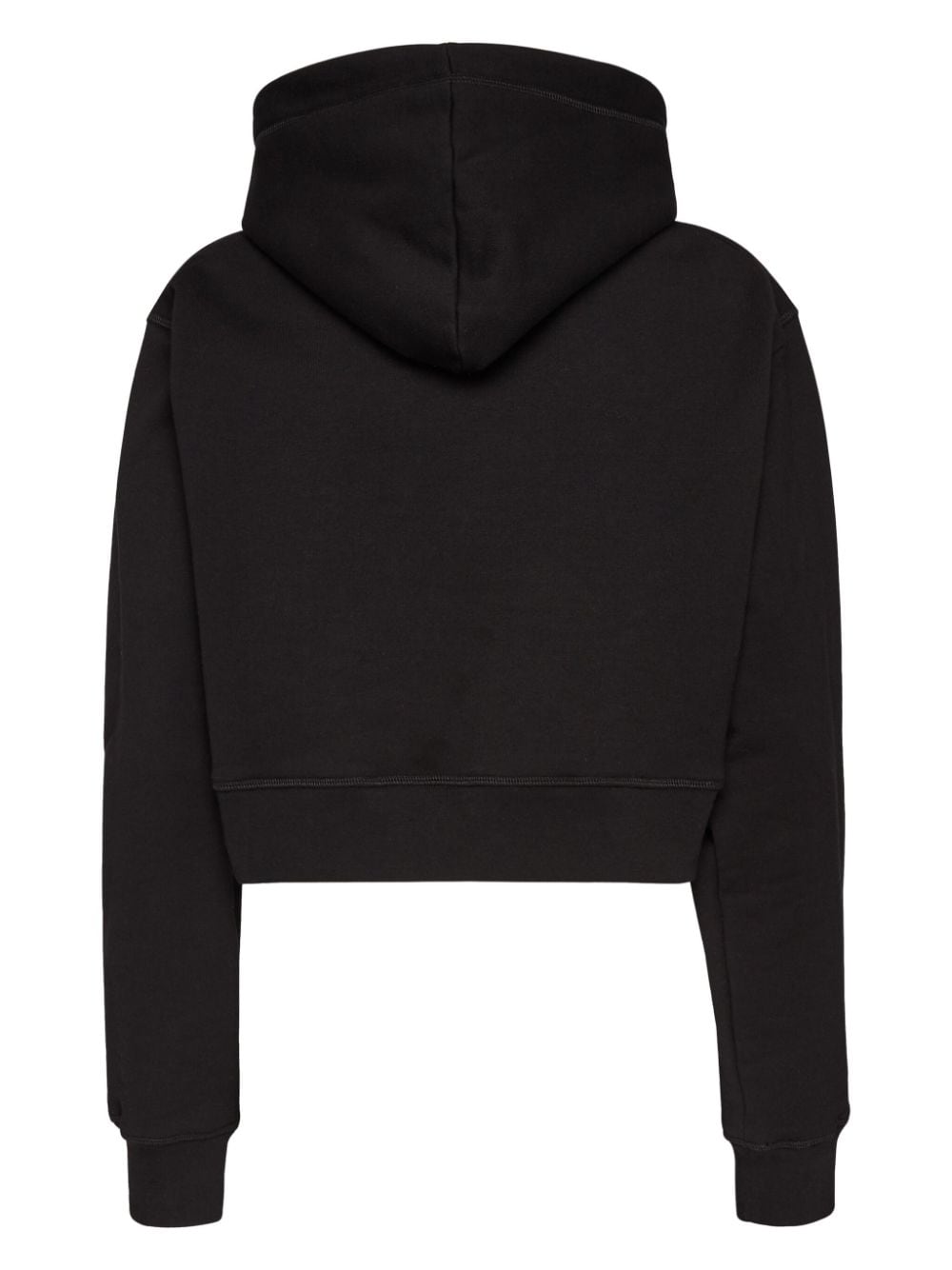 DSQUARED2 Hoodie verfraaid met kralen - Zwart