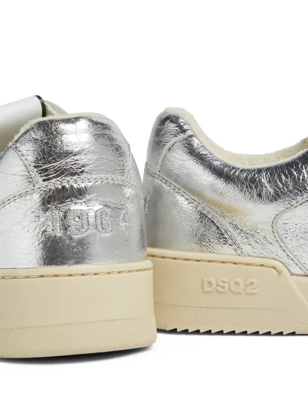 新作☆【DSQUARED】レザーバンパースニーカー DSQUARED2 ディースクエアード SNM0299-01500001_1062WHITE